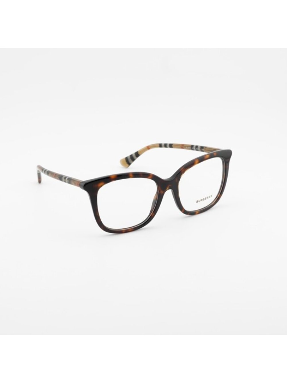 Burberry BE2430 4216 Women Eyeglasses Havana / Check Brown 53mm Square Frame - Picture 6 of 11